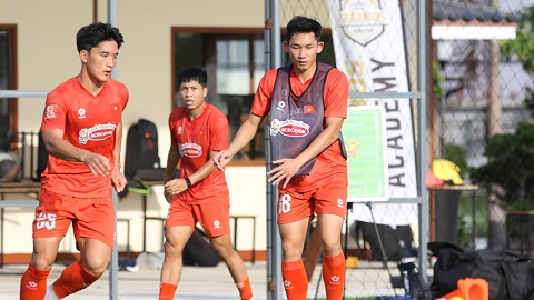 Nguyễn Ngọc Mỹ nói gì sau buổi tập đầu tiên cùng ĐT Việt Nam tại Thái Lan?